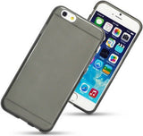 Apple iPhone 6 / 6S Gel Skin Case - Smoke Black