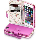 Load image into Gallery viewer, iPhone 8 Wallet Case - Pink / Floral