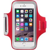 Apple iPhone 7 Reflective Sports Armband Case - Red