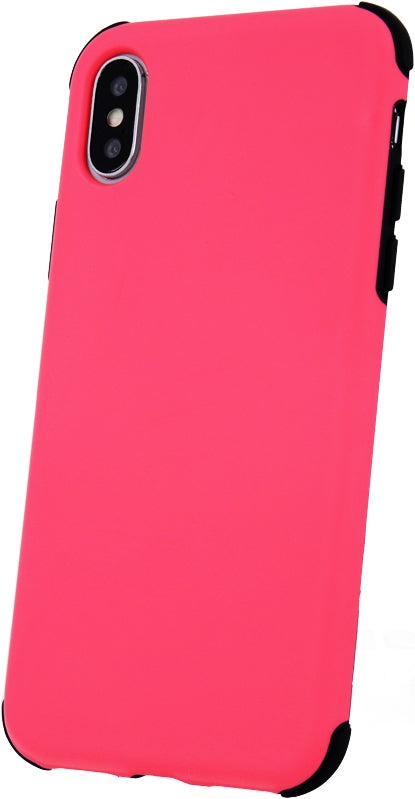 iPhone 8 Defender Rubber Rugged Case - Pink