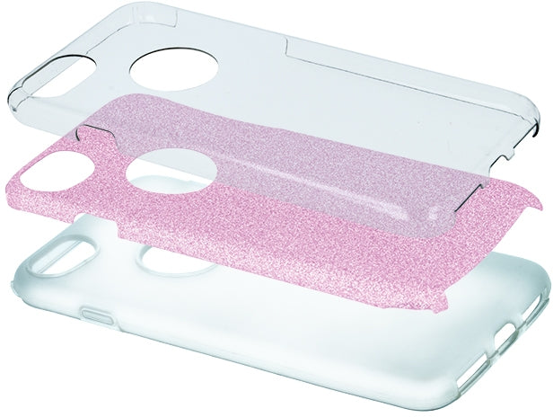 iPhone 8 Glitter Case - Pink
