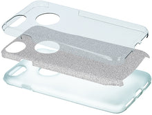 Load image into Gallery viewer, iPhone 7 Glitter Cover - Silver