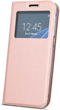 Load image into Gallery viewer, Apple iPhone 8 Clear View Wallet Case - Rose Gold/Pink