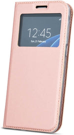 Apple iPhone 8 Clear View Wallet Case - Rose Gold/Pink