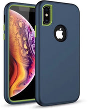 Load image into Gallery viewer, iPhone 11 Defender Hard Shell Rugged Case - Blue