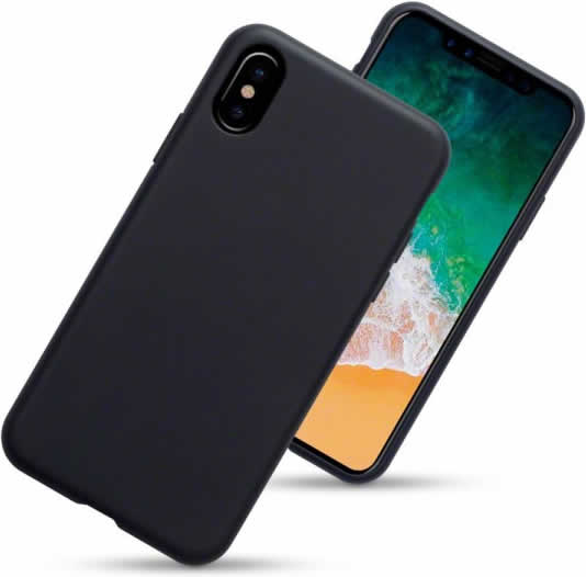 Apple iPhone SE 3 (2021) Silicon Cover - Black