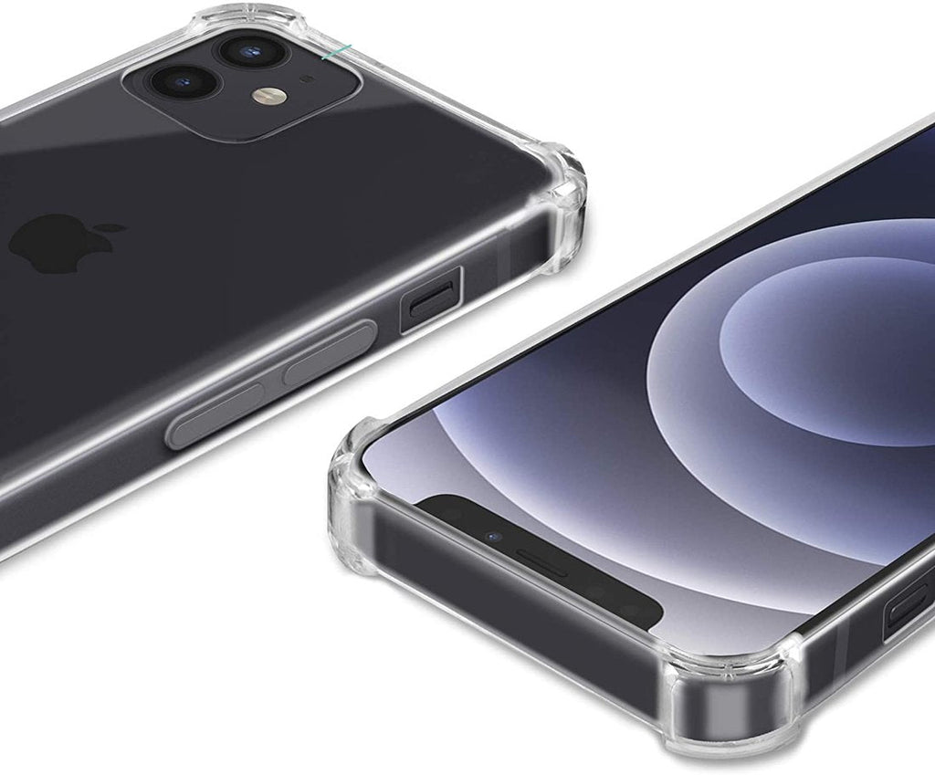 iPhone 14 6.1 inch Gel Bumper Anti-Shock Cover - Clear Transparent