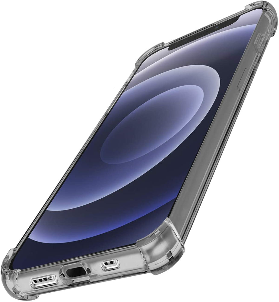 iPhone 12 Mini 5.4 inch Gel Bumper Anti-Shock Cover - Clear Transparent