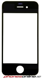 Apple iPhone 4 Display Glass Black