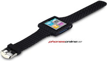 Load image into Gallery viewer, iPod Nano 6 Black Watch Strap