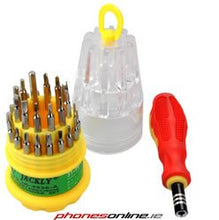 Load image into Gallery viewer, 31-in-1 Mobile Phone Screwdriver Tool Set