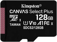 Load image into Gallery viewer, Kingston 128GB MicroSD (microSDXC) Memory Card