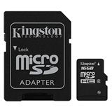 Kingston 16GB MicroSD (microSDHC) Memory Card