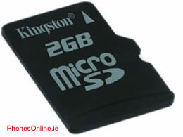 Kingston 2GB MicroSD  Memory Card