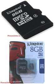 Kingston 8GB MicroSDHC4 Memory Card