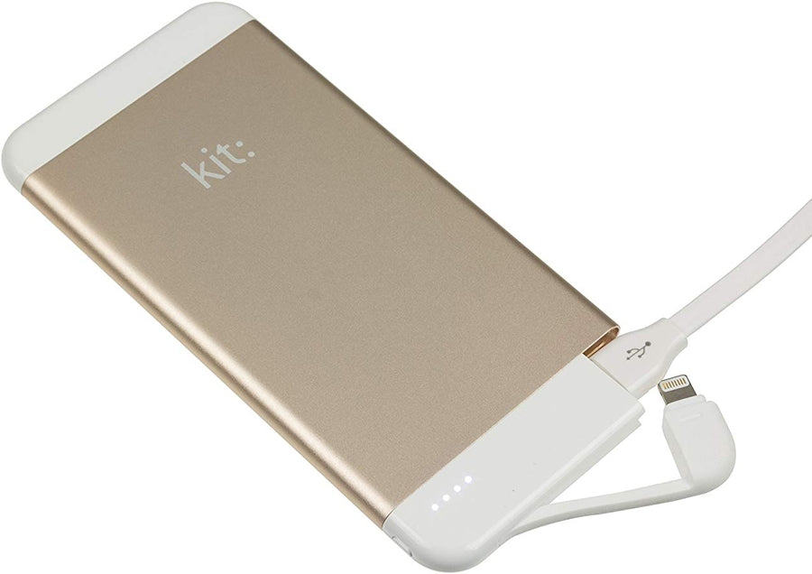 Kit Executive 4,100 mAh Power Bank For Lightning Devices  - Gold