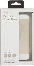 Load image into Gallery viewer, Kit Executive 4,100 mAh Power Bank For Lightning Devices  - Gold