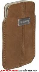 Krusell Luna Pouch Nubuck Brown Size XL