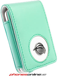 Krusell  iPod Nano Green Leather Case