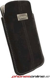 Krusell Luna Black Size M Leather Pouch
