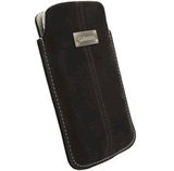 Load image into Gallery viewer, Krusell Luna Black Size L Leather Pouch