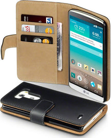 LG G3 Wallet Case - Black