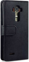 Load image into Gallery viewer, LG G4 Wallet Case - Black