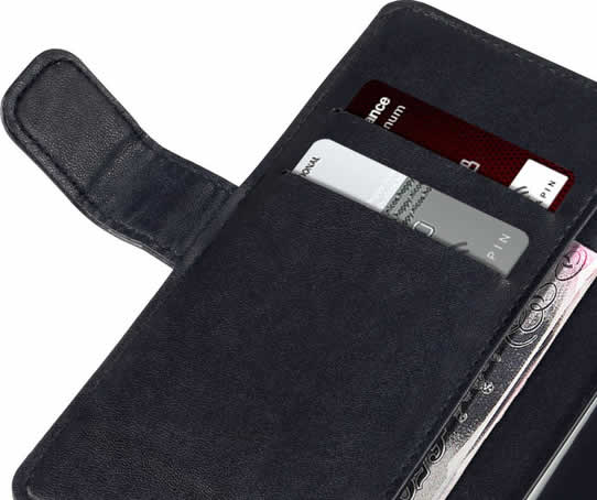 LG G4 Wallet Case - Black