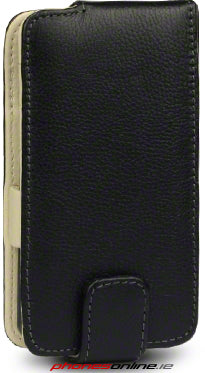LG Optimus 2X Leather Flip Case Black