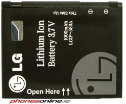 LG LGIP-580A Original Battery for LG Arena, Renoir, Viewty