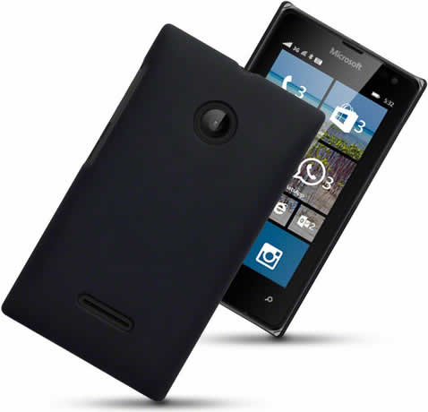 Microsoft Lumia 532 Hard Shell Case - Black