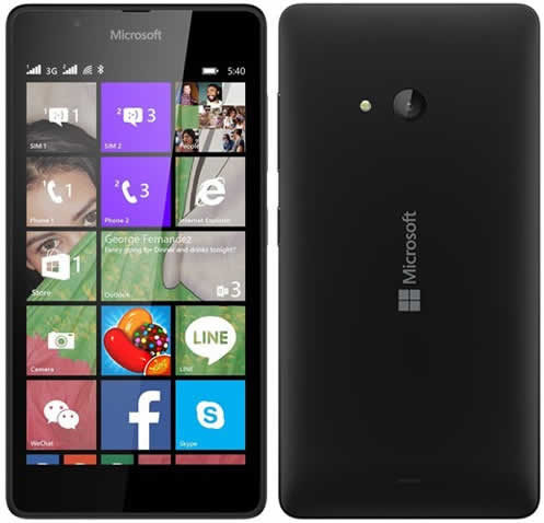 Microsoft Lumia 540 Dual SIM Smartphone - Black