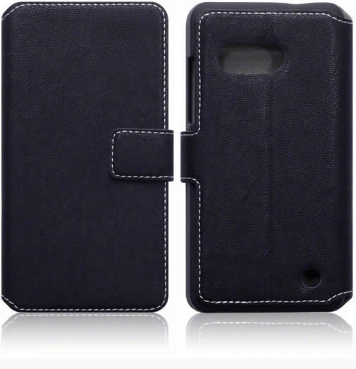 Microsoft Lumia 550 Low Profile Wallet Case - Black