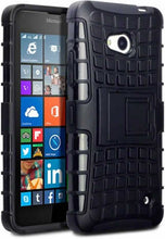 Load image into Gallery viewer, Microsoft Lumia 640 Rugged Case - Black
