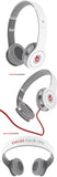 Monster Beats by Dr. Dre Solo White Bluetooth Headset