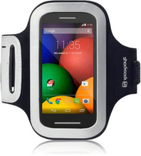Load image into Gallery viewer, Motorola Moto E Sports Armband Case - Black