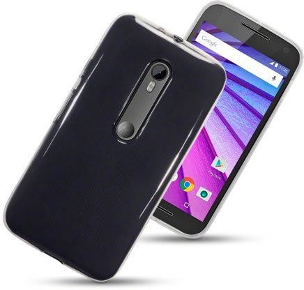 Motorola Moto G5S Plus Gel Skin Cover - Clear