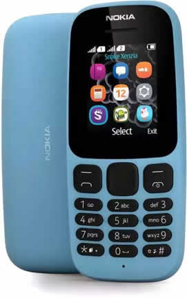 Nokia 105 2017 Dual SIM - Blue