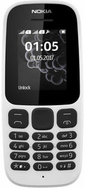 Nokia 105 2017 SIM Free - White
