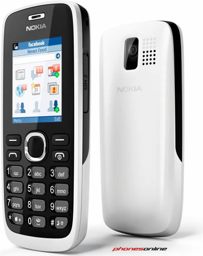 Nokia 112 White Dual SIM Phone