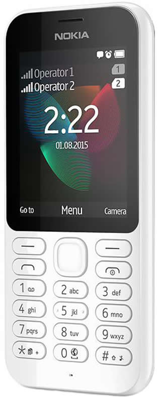 Nokia 222 Dual SIM - White