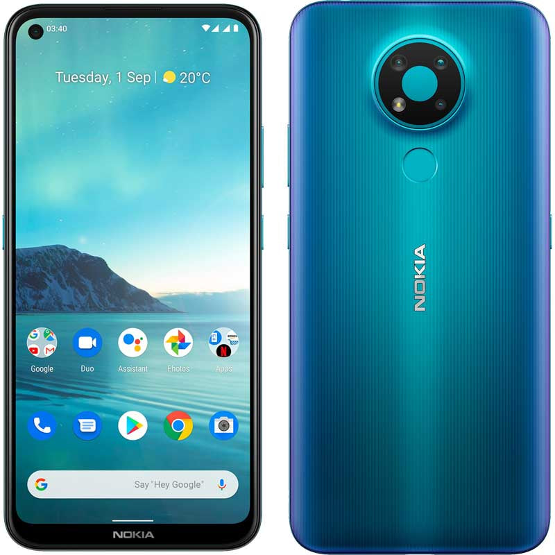 Nokia 3.4 Dual SIM Unlocked - Blue