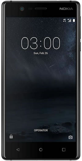 Nokia 3 SIM Free - Black