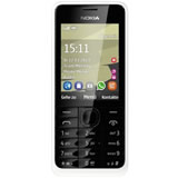 Load image into Gallery viewer, Nokia 301 Dual SIM Phone - White