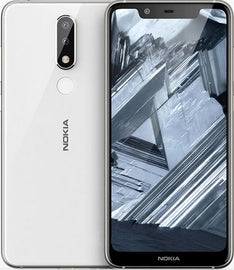 Nokia 5.1 Plus Dual SIM / Unlocked - White