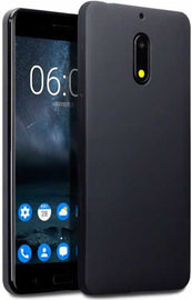 Nokia 7 Plus Gel Cover- Black