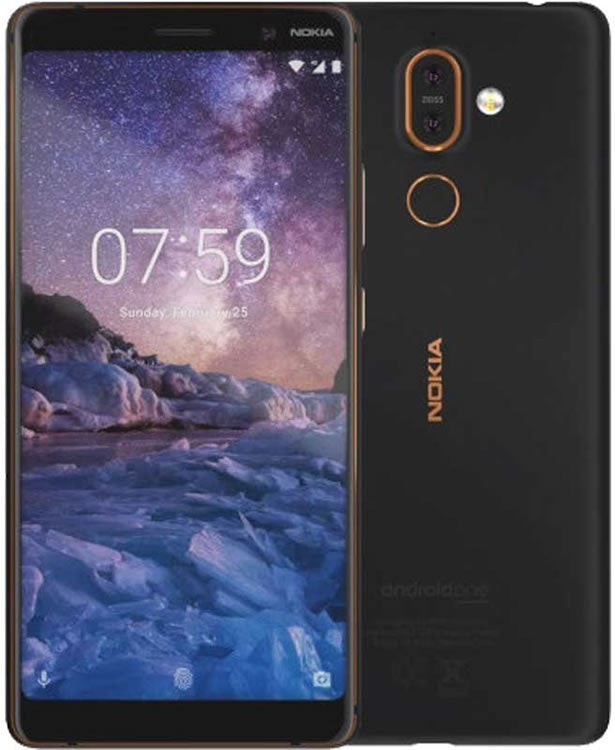 Nokia 7 Plus Dual SIM/Unlocked - Black