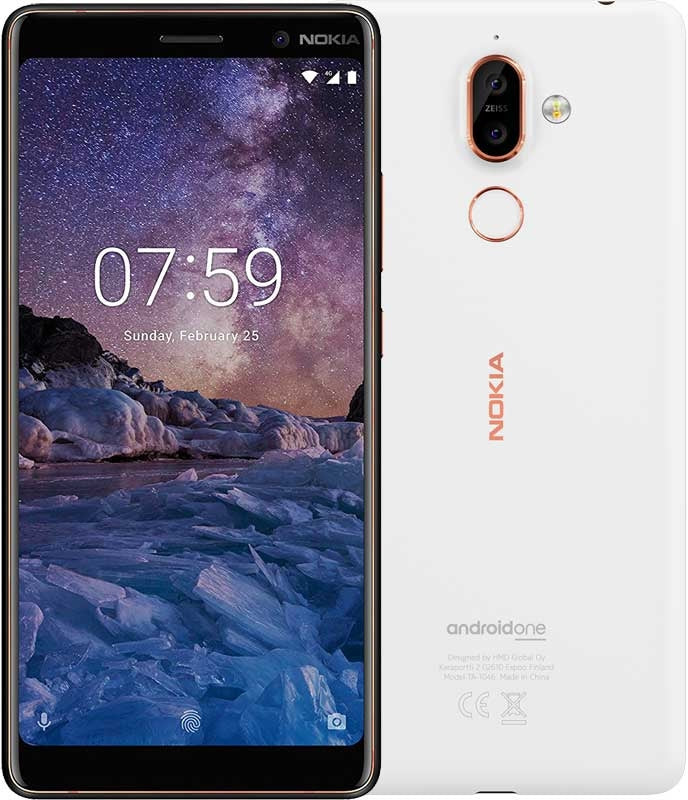 Nokia 7 Plus Dual SIM / Unlocked - White