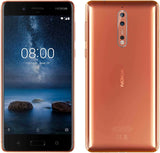 Nokia 8 SIM Free / Dual SIM - Polished Copper
