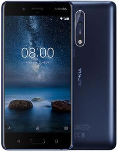 Nokia 8 SIM Free / Dual SIM - Blue